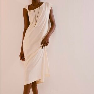 NWT Free People “Drew Tee Midi” dress (Size XS)